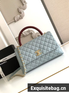 Chanel LARGE FLAP BAG WITH TOP HANDLE 92991-5