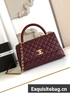 Chanel LARGE FLAP BAG WITH TOP HANDLE 92991-7