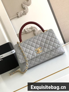 Chanel LARGE FLAP BAG WITH TOP HANDLE 92991-9