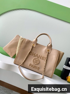 Chanel LARGE SHOPPING BAG Sheepskin A66941 Apricot