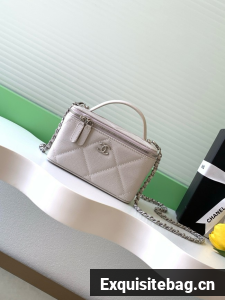 Chanel Long Vanity with chain AP4933 light gray