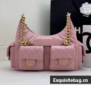 Chanel MAXI HOBO BAG AS5339 PINK
