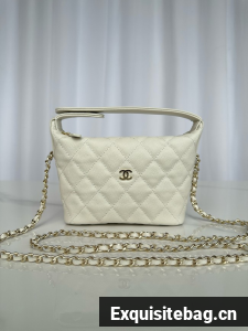Chanel MINI Shoulder Bag Calfskin AS4386 Cream
