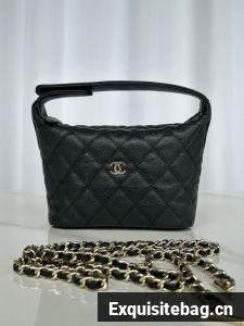 Chanel MINI Shoulder Bag Calfskin AS4386 black