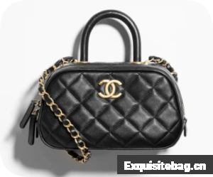 Chanel Mini Bowling Bag AS5572 black