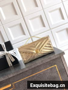 Chanel Original Leather 26X C6044 gold