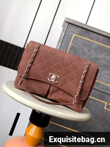 Chanel SHOPPING BAG AS1255 brown