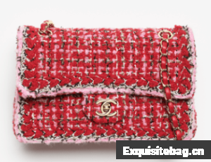 Chanel Small Classic Handbag A01113 red