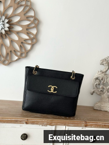 Chanel Small Shoulder Bag A2214 black