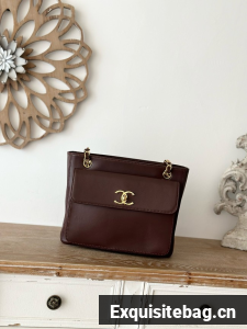 Chanel Small Shoulder Bag A2214 burgundy