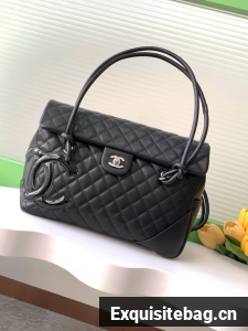 Chanel TOP HANDLE BAG AS6338 black