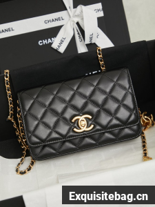 Chanel Wallet On Chain AP3938 black