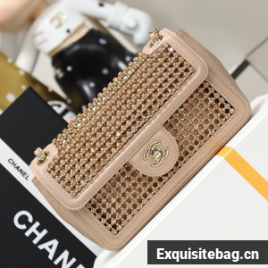 Chanel small flap bag AS4962 gold