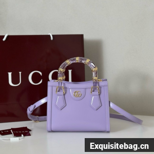 GUCCI BAMBOO DIVA SMALL BAG 832938 lilac