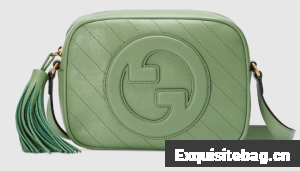 GUCCI BLONDIE SMALL SHOULDER BAG 742360 Green