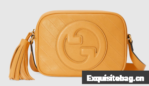 GUCCI BLONDIE SMALL SHOULDER BAG 742360 Yellow