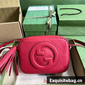 GUCCI BLONDIE SMALL SHOULDER BAG 742360 rose