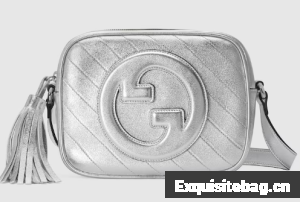 GUCCI BLONDIE SMALL SHOULDER BAG 742360 silver