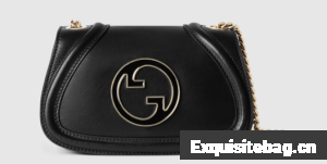 GUCCI BLONDIE SMALL SHOULDER BAG 815711 BLACK
