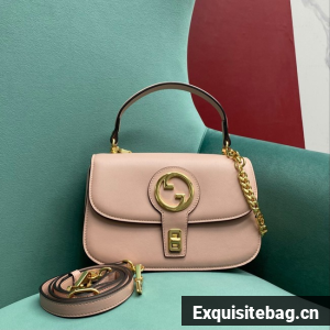 GUCCI BLONDIE SMALL TOP HANDLE BAG 735101 pink