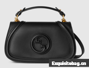 GUCCI BLONDIE SMALL TOP HANDLE BAG 815714 black