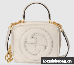 GUCCI BLONDIE TOP HANDLE BAG 744434 White