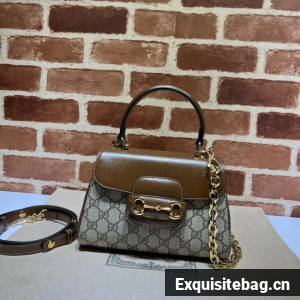 GUCCI HORSEBIT 1955 MINI BAG 703848 BROWN