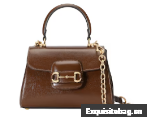 GUCCI HORSEBIT 1955 MINI BAG 703848 Light brown