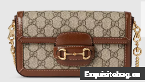 GUCCI HORSEBIT 1955 MINI BAG 752002 BROWN