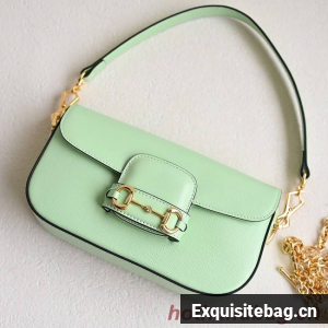 GUCCI HORSEBIT 1955 SMALL SHOULDER BAG 735178 light green