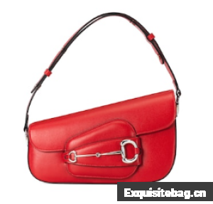 GUCCI HORSEBIT 1955 SMALL SHOULDER BAG 764155 Red