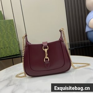 GUCCI JACKIE NOTTE MINI BAG 782889 Rosso Ancora