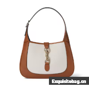 GUCCI JACKIE SMALL SHOULDER BAG 782849 white&brown