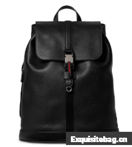 GUCCI LARGE BACKPACK WITH WEB 816750 black