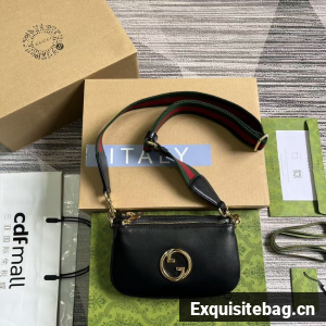 GUCCI OPHIDIA MINI BAG 724599 black