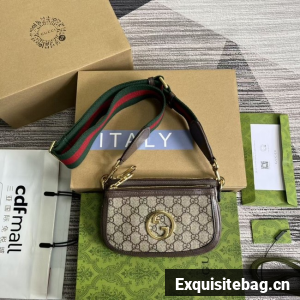 GUCCI OPHIDIA MINI BAG 724599 brown