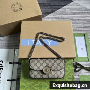 GUCCI OPHIDIA MINI BAG 760194 brown