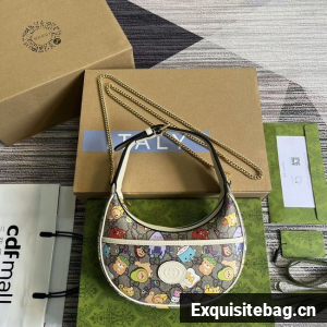 GUCCI OPHIDIA MINI SHOULDER BAG 726843 Beige