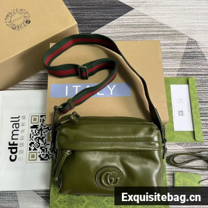 GUCCI OPHIDIA SAMLL BAG 725696 Khaki
