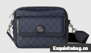 GUCCI OPHIDIA SMALL CROSSBODYBAG 802170 Dark blue