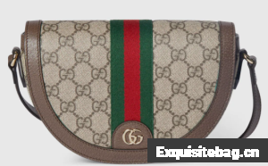 GUCCI Ophidia small shoulder bag 838476 brown