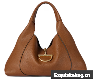 GUCCI SOFTBIT MAXI SHOULDER BAG 837466 Brown