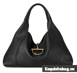 GUCCI SOFTBIT MAXI SHOULDER BAG 837466 black