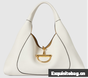 GUCCI SOFTBIT MAXI SHOULDER BAG 837466 white