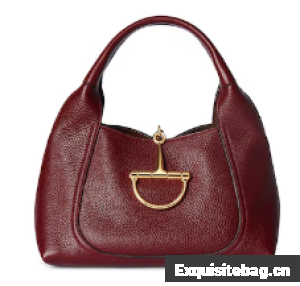 GUCCI SOFTBIT MEDIUM TOP HANDLE BAG 837467 Rosso Ancora red
