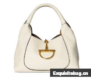 GUCCI SOFTBIT MEDIUM TOP HANDLE BAG 837467 White