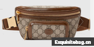 Gucci Belt bag with Interlocking G 682933 Brown