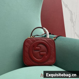 Gucci Blondie top handle bag 744434 wine