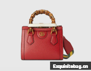 Gucci Diana mini tote bag 702732 red