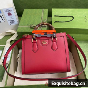 Gucci Diana small tote bag 660195 red